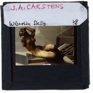 Carstens, Aktstudie einer schreienden Frau
