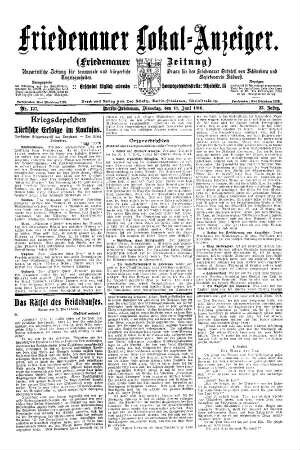 Nr. 137, 13.06.1916