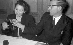 St. Märgen: Hirschen; Frau und Herr Dr. Schempp
