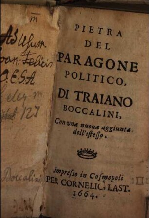 Pietra del paragone politico