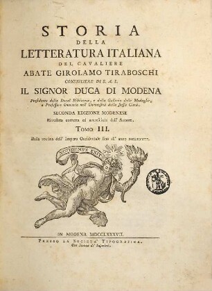 Storia della letteratura italiana, 3. Dalla rovina dell'Impero Occidentale fino all'anno 1183
