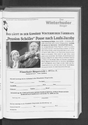 Das läuft in der Komödie Winterhuder Fährhaus "Pension Schöller" Posse nach Laufs/Jacoby