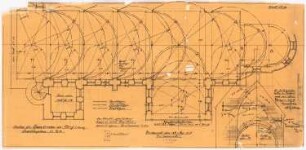 Dekanatskirche, Clerf (Clervaux): Gewölbeplan 1:50