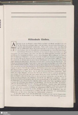 Hilfsschule Gießen