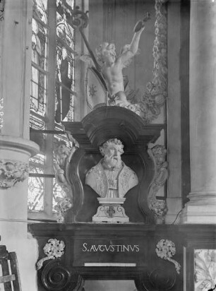 Büste des Heiligen Augustinus