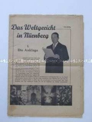 Sonderdruck zum Nürnberger Kriegsverbrecherprozess