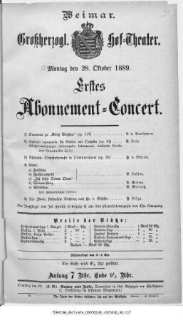 Abonnement=Concert