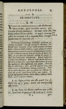 Cap. II. De Veritate