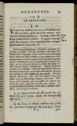 Cap. II. De Veritate