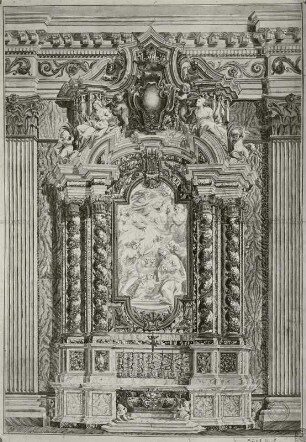 Dresden, Katholische Probsteikirche (Hofkirche): Entwurf für einen Altar