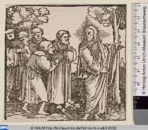 Christus predigt seinen Jüngern
