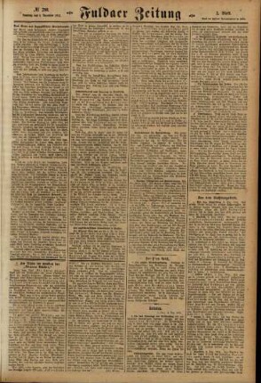 Zweite Ausgabe vom Samstag, den 04. Dezember 1915.