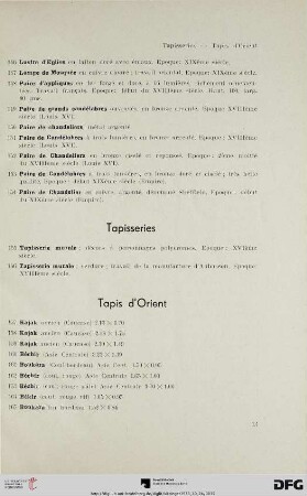 Tapisseries (Nr. 155-156)