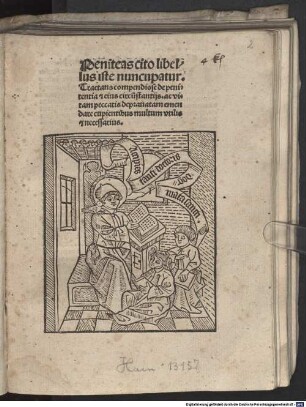 Poeniteas cito : mit Kommentar 'Praesens libellus ...' und Interlinearglossen. Mit einem Anhang kommentierter lat. Verse über die katechetischen Stücke