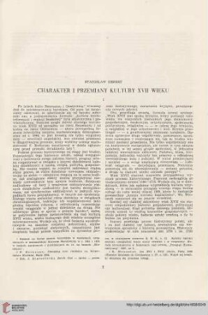 20: Charakter i przemiany kultury XVII wieku