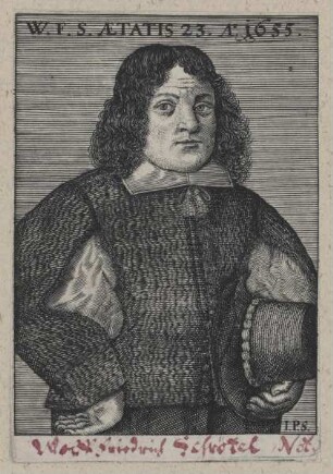 Bildnis des Wolfgang Friedrich Schrötel