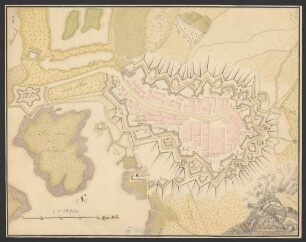 Plan de la ville et forteresse de Bergen op Zoom