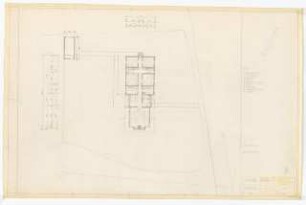 Wohnhaus Dr. Gnichwitz, Herten Baueingabe: Grundriss Erdgeschoss 1:100