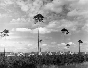 Wohnhaussiedlung (um 1935) bei Nürnberg