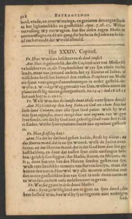 Het XXXIV. Capittel