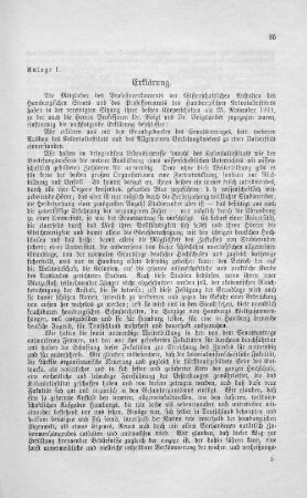 Erklärung.