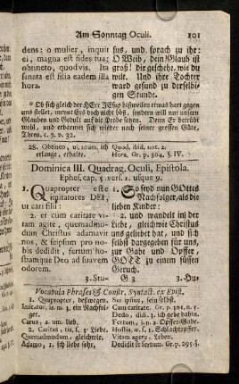 101-107, Am Sonntag Oculi; ...