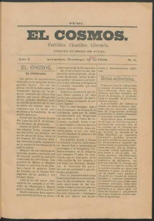 El cosmos.