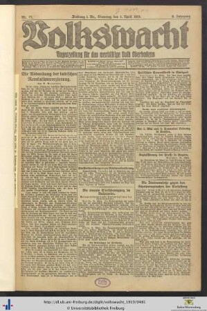 Nr. 77-100 (April 1919)