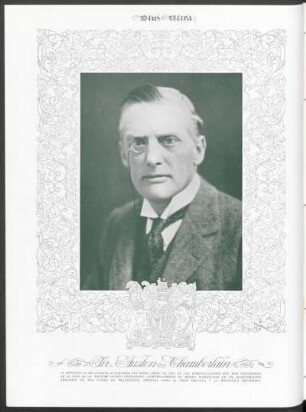 Sir Austen Chamberlain