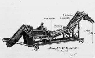 "Trumpf" 3 ST Modell 1951 hochgestellt