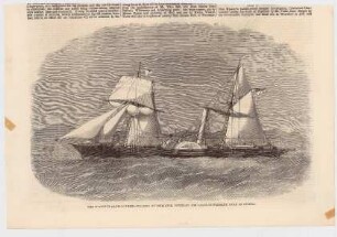 Her Majesty's paddle-wheel-steamer "Investigator", intended for Lagos settlement, Gulf of Guinea