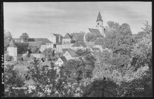 Mutzschen. Blick auf Mutzschen