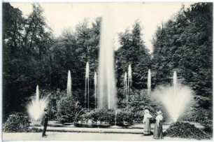 Lichtenwalde. Wasserkünste im gräfl. Park