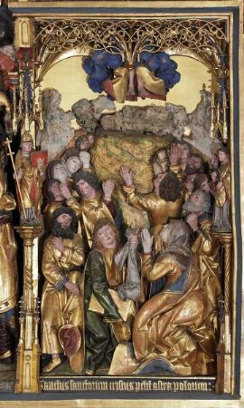 Szenen der Passion Christi bis zur Himmelfahrt — Christi Himmelfahrt