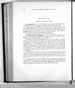 Section VIII. Boofing, and Building-Paper.