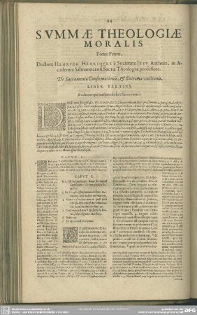 Liber Tertius [De Sacramento Confirmationis, & Extremae unctionis]