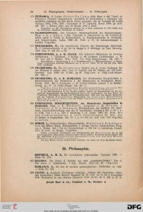 Philosophie (Nr. 583-601)