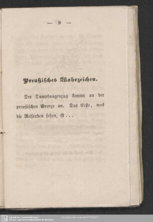 Preußisches Wahrzeichen