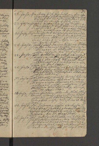 Bürgerbuch der Stadt Zeitz - 1701-1801