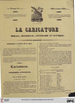 Numéro 51 (20 Octobre 1831) Planches 102,103