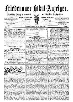 Nr. 69, 22.03.1900