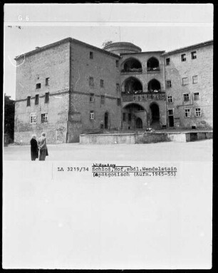Schloss Turm Treppe