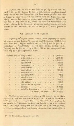 VII. Kultures in het algemeen