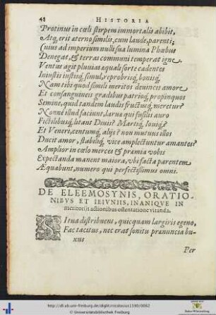 De eleemosynis, orationibus