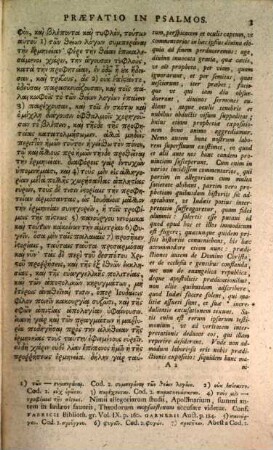 B. Theodoreti Interpretatio Psalmorum