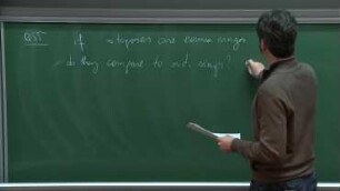 Toposes are commutative rings