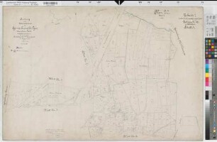 Uelzen (Unna), Zusammenlegung Uelzen, Bl. 3 Urkarte I Flur 20,2
