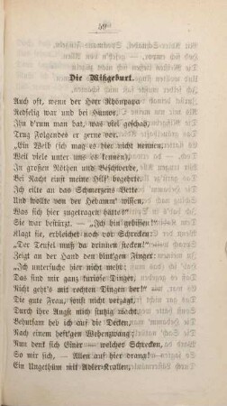 Die Mißgeburt.