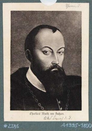 Bildnis Moritz, Kurfürst von Sachsen