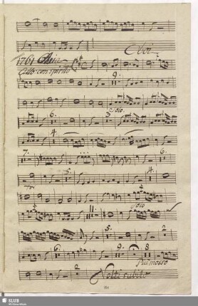 1761. Aria: Il furore se m'accende / Ghinassi, S.